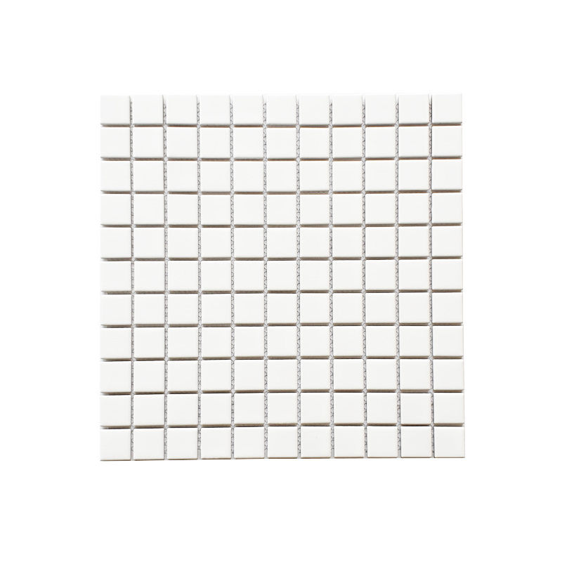 MOZZA TILE MOZZA TILE Mini Square Glossy White 25x25mm (302x302mm) - 1